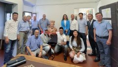 捐赠助力艾儒略铜像建设，共谱中意文化交流新